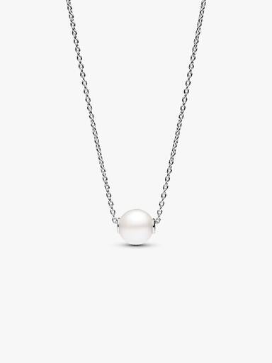 Collierhalsband med behandlad och odlad sötvattenspärla