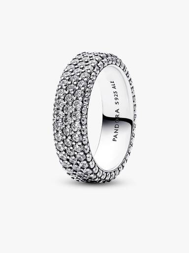 Pandora Timeless pavéprydd treradig ring