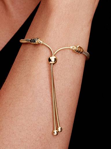 Ormkedjearmband i sterlingsilver