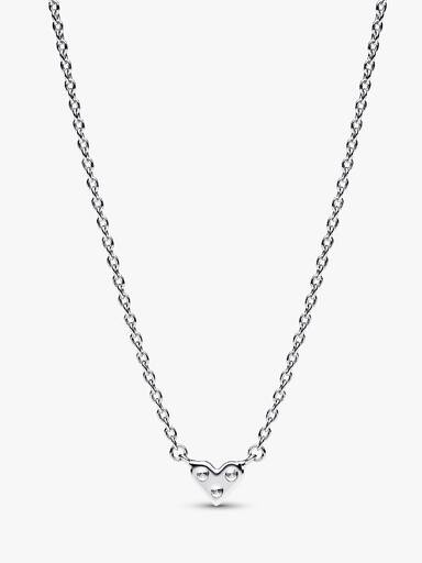Collierhalsband med glittrande hjärta