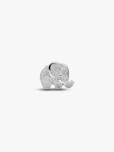 Miniberlock med strukturerad elefant