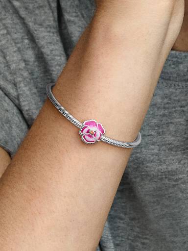 Pink Sparkle Flower, berlock