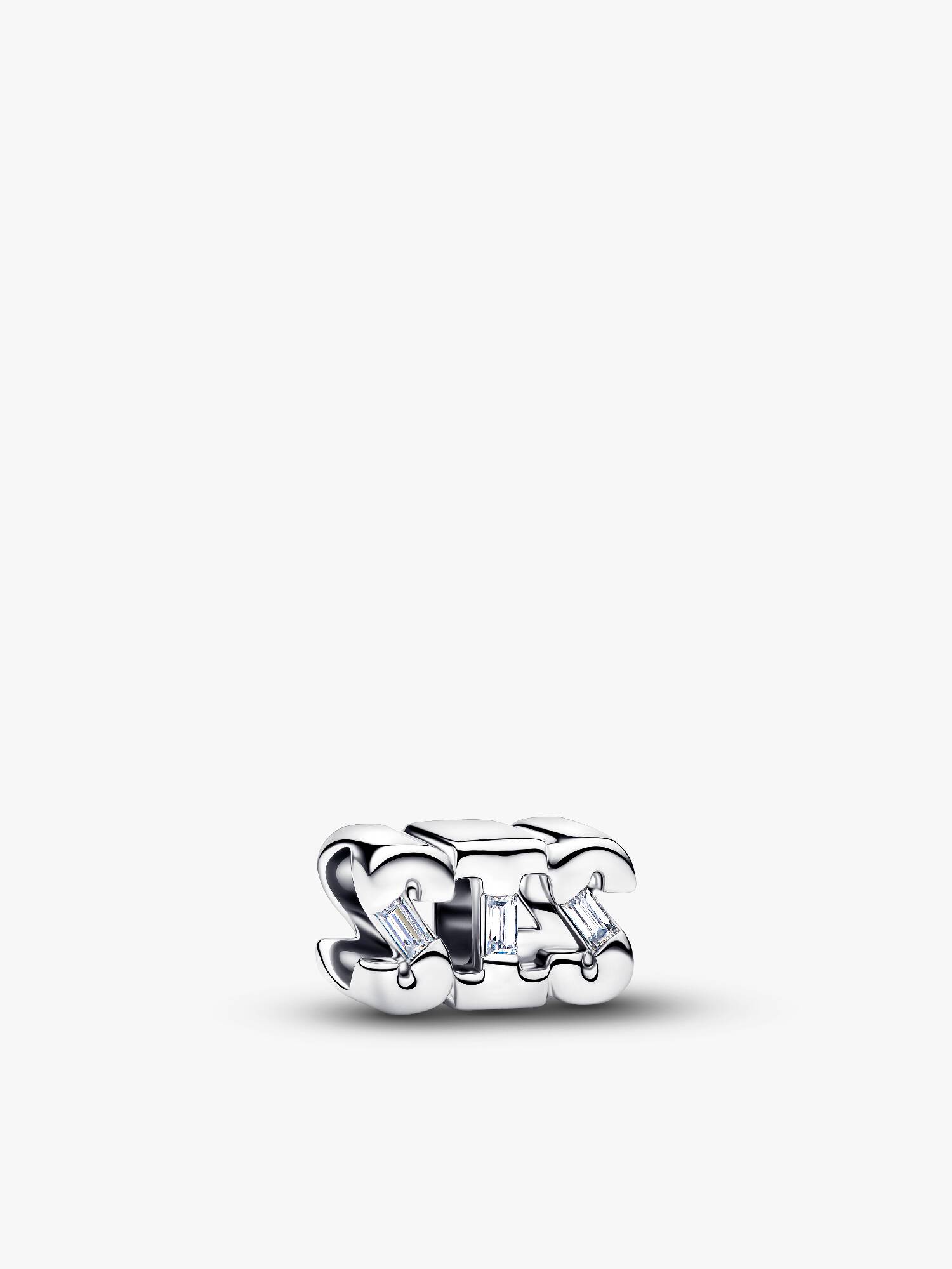 Glittrande berlock i sterlingsilver 