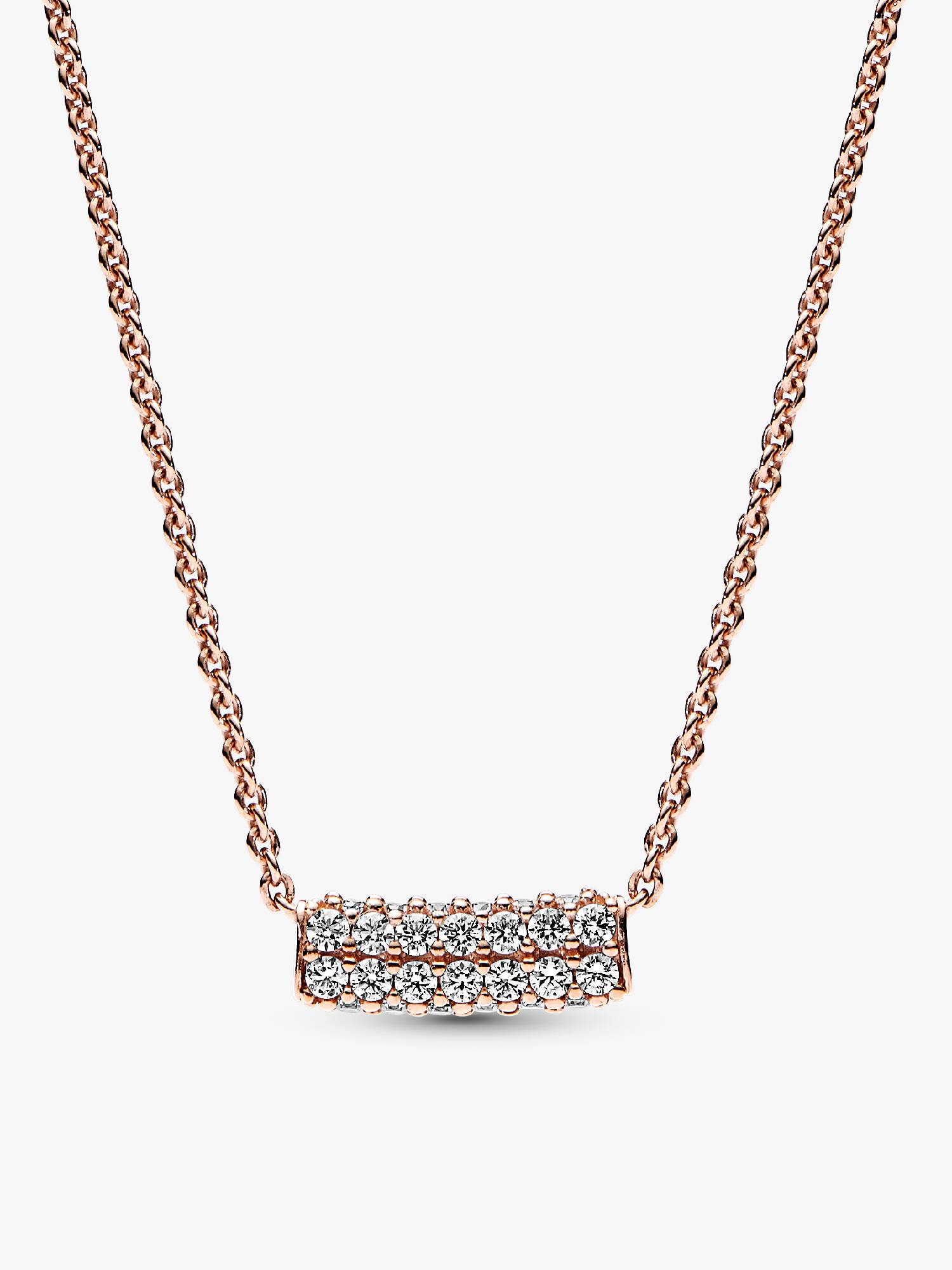 Pandora Timeless pavéprydda collierhalsband