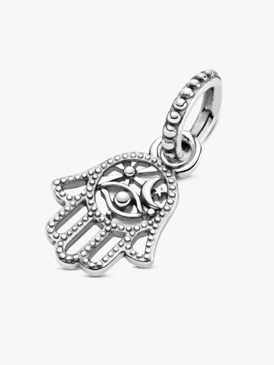 Hängberlock med skyddande Hamsa-hand