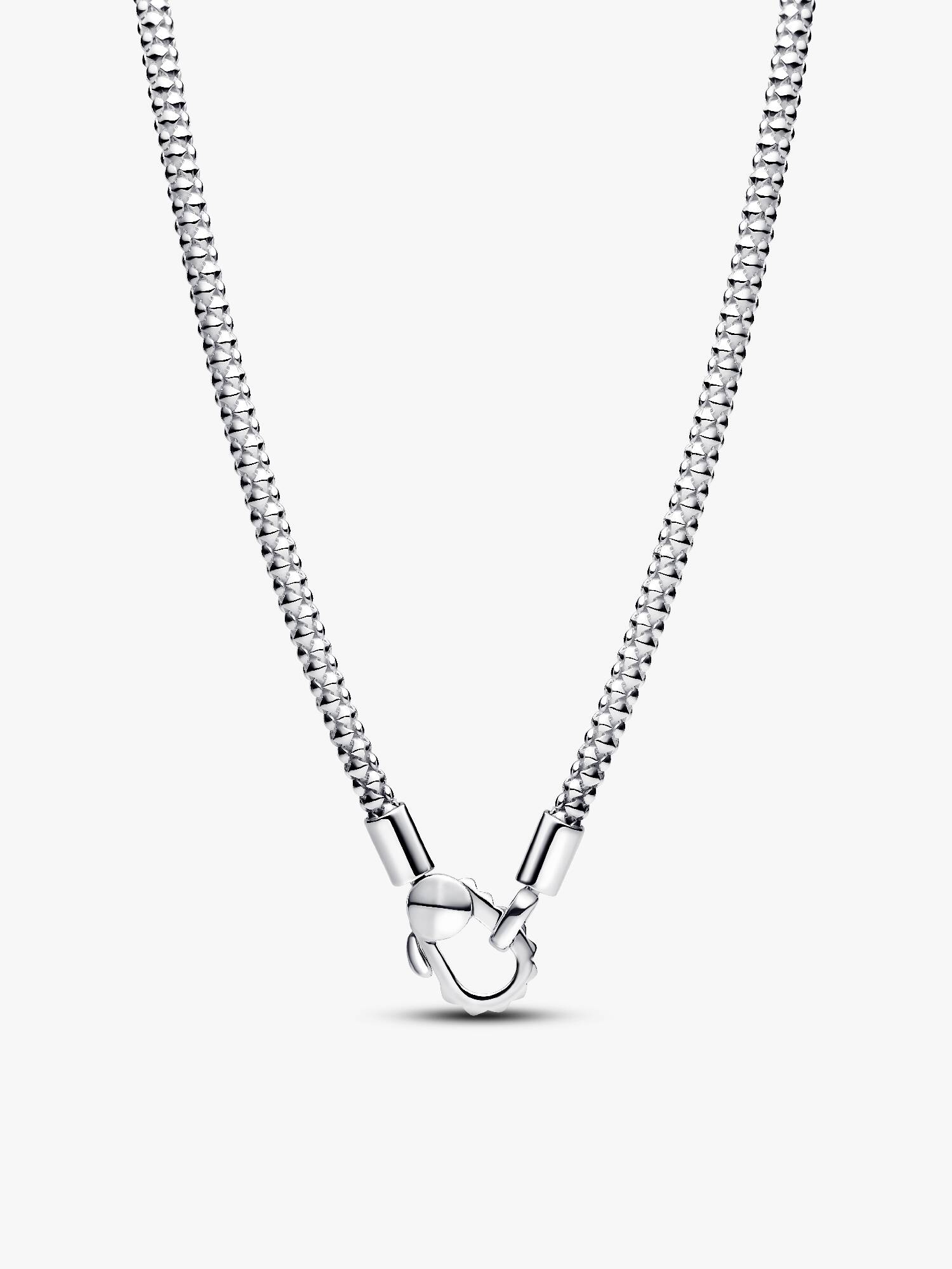 Halsband med lås och kedja