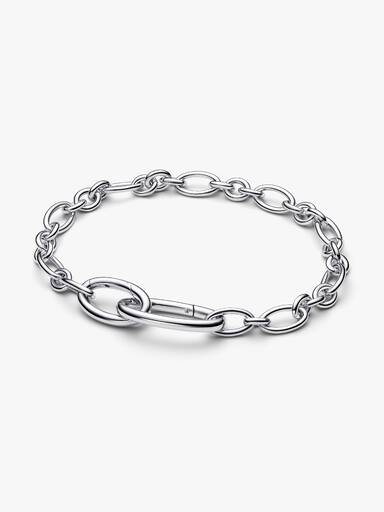 Öppningsbart ovalt länkkedjearmband