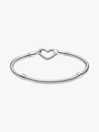 Pandora Moments ormkedjearmband med hjärtlås