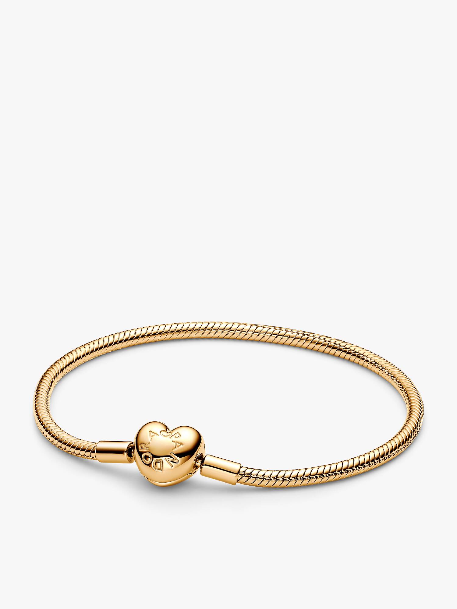 Pandora Moments ormkedjearmband med hjärtformat lås