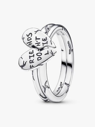 Stranger Things Friends Don't Lie, delbar ring