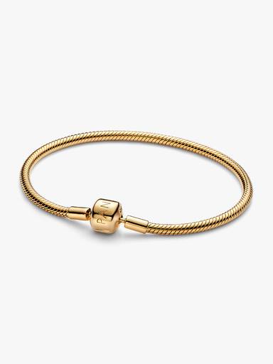 Ormkedjearmband med cylinderformat lås