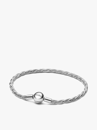 Rött Murano-glas & hjärta charm & armband set