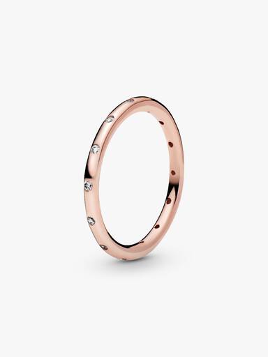 Enkel glittrande bandring