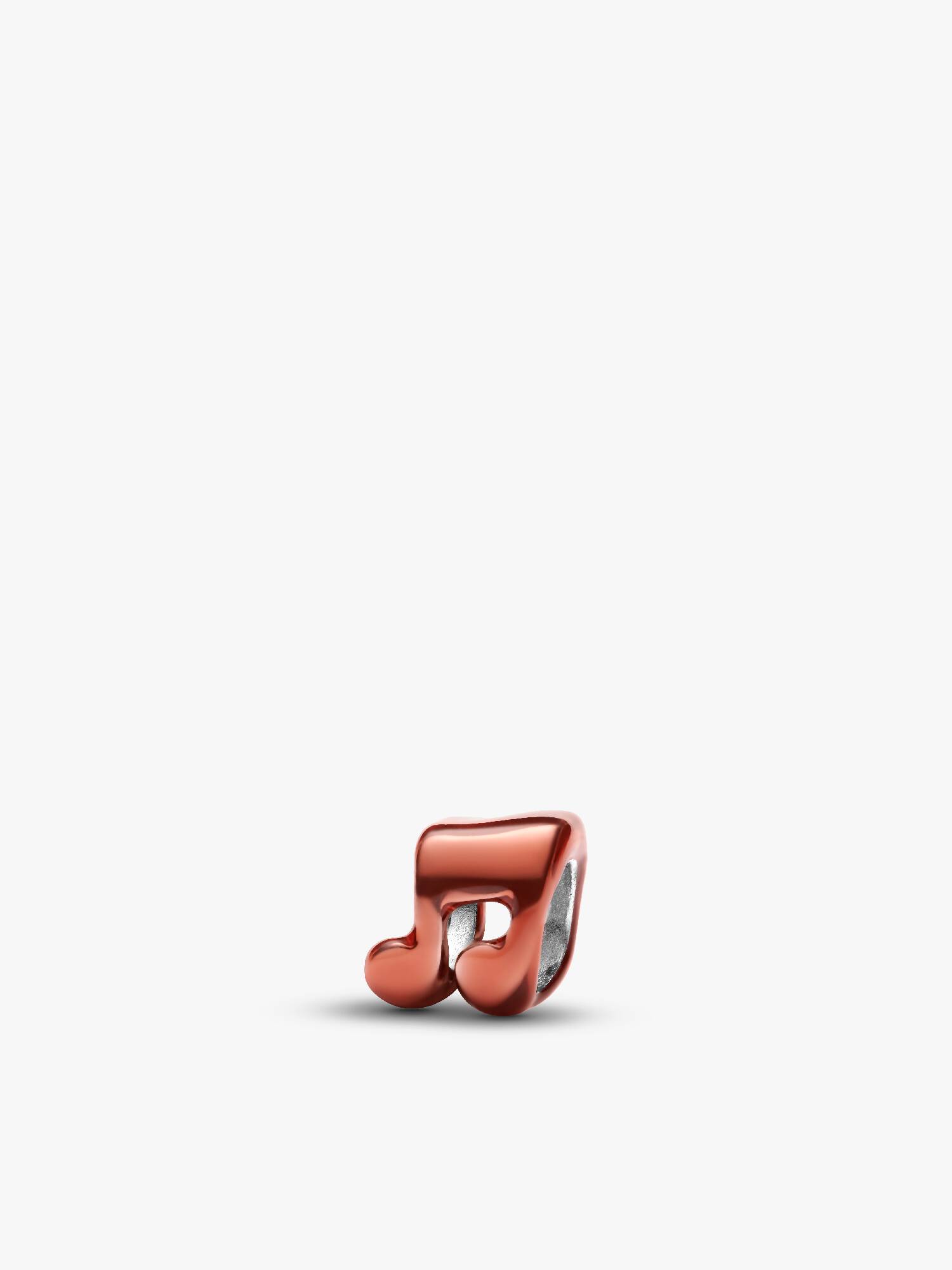 Orange miniberlock med musiknot