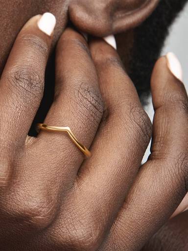 Polerad Wishbone-ring