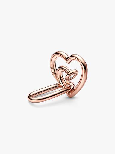 Pandora ME dubbel stylinglänk i roséguld