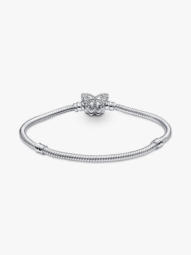 Pandora Moments ormkedjearmband med fjärilslås