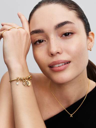 Pandora Moments ormkedjearmband med hjärtformat lås