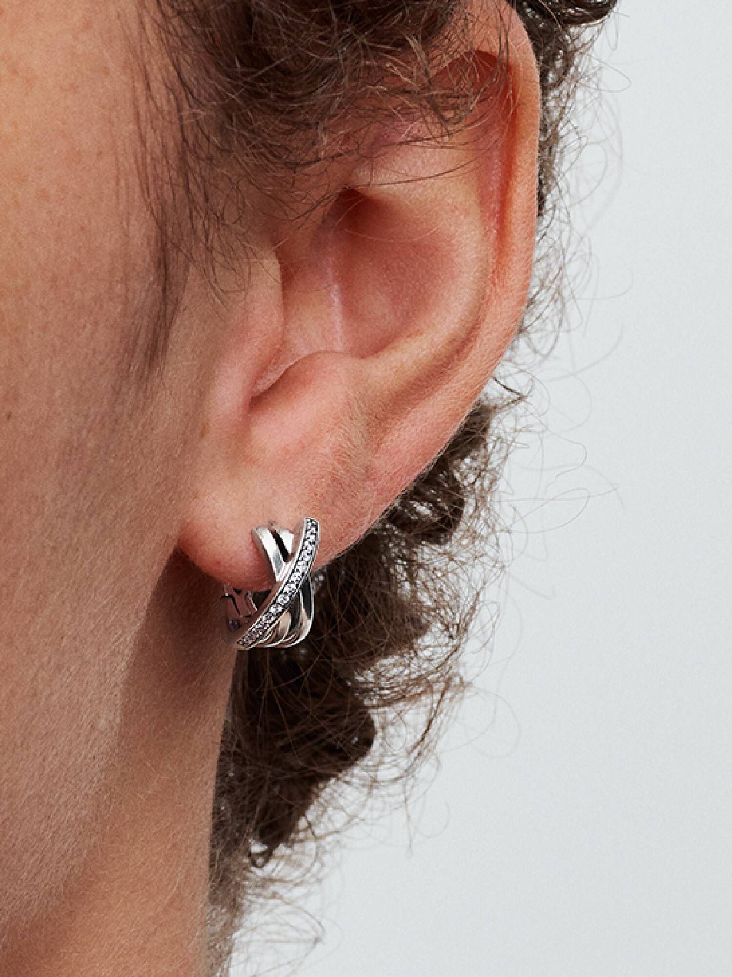 Pavéglittrande hoops