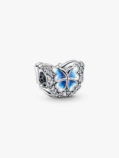 Blue Butterfly, glittrande berlock