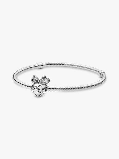 Disney Pandora Moments Pavé Mimmi Pigg Lås Ormkedjearmband