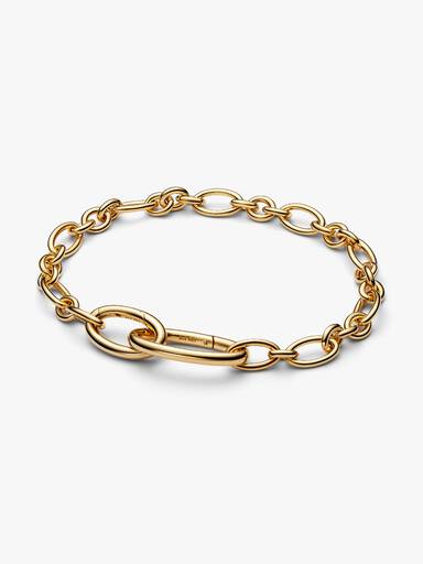 Öppningsbart ovalt länkkedjearmband