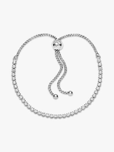 Glittrande tennisarmband