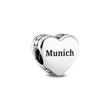 München Skyline Hjärta Berlock