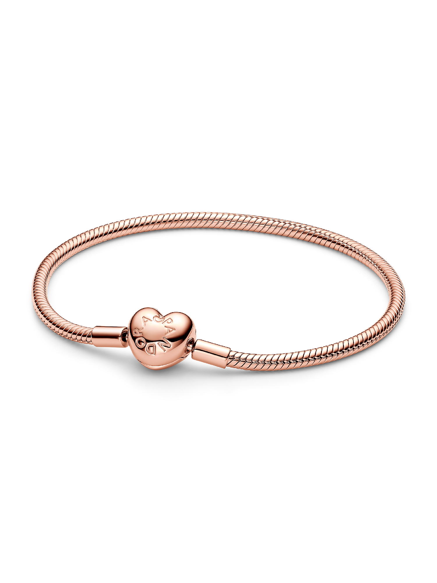 Pandora Moments ormkedjearmband med hjärtformat lås