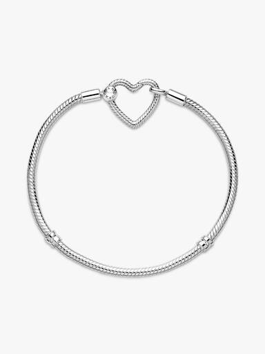 Pandora Moments ormkedjearmband med hjärtlås