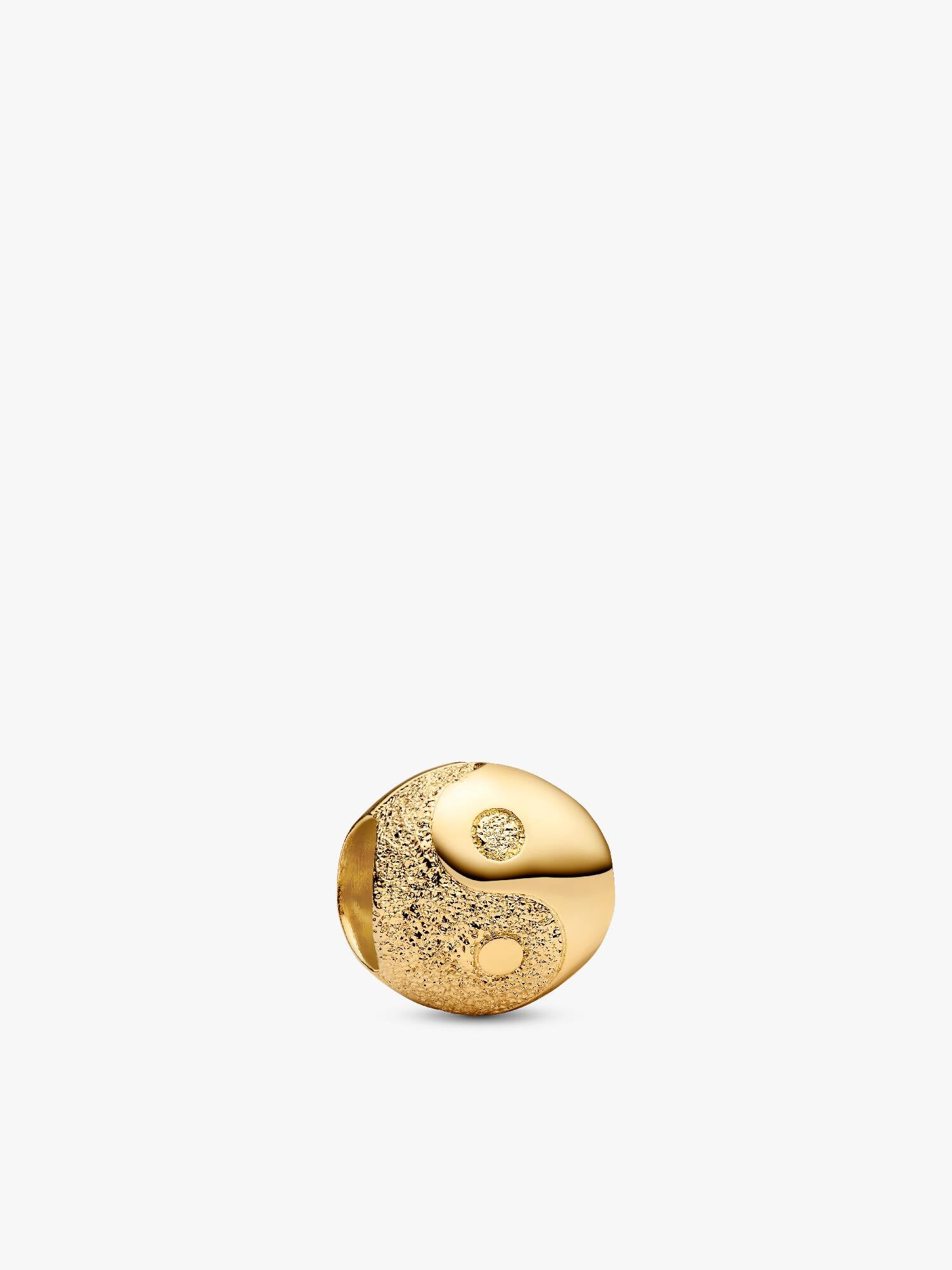 Strukturerad yin och yang miniberlock