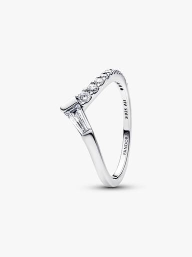 Tiara baguette pavéglittrande bandring