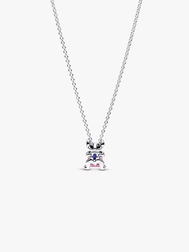 Disney Stitch collierhalsband med rosa sten