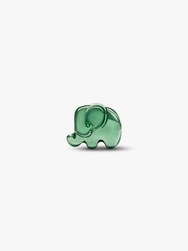 Miniberlock med grön elefant