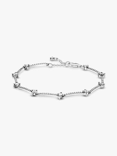 Glittrande Pavé Stavar Armband
