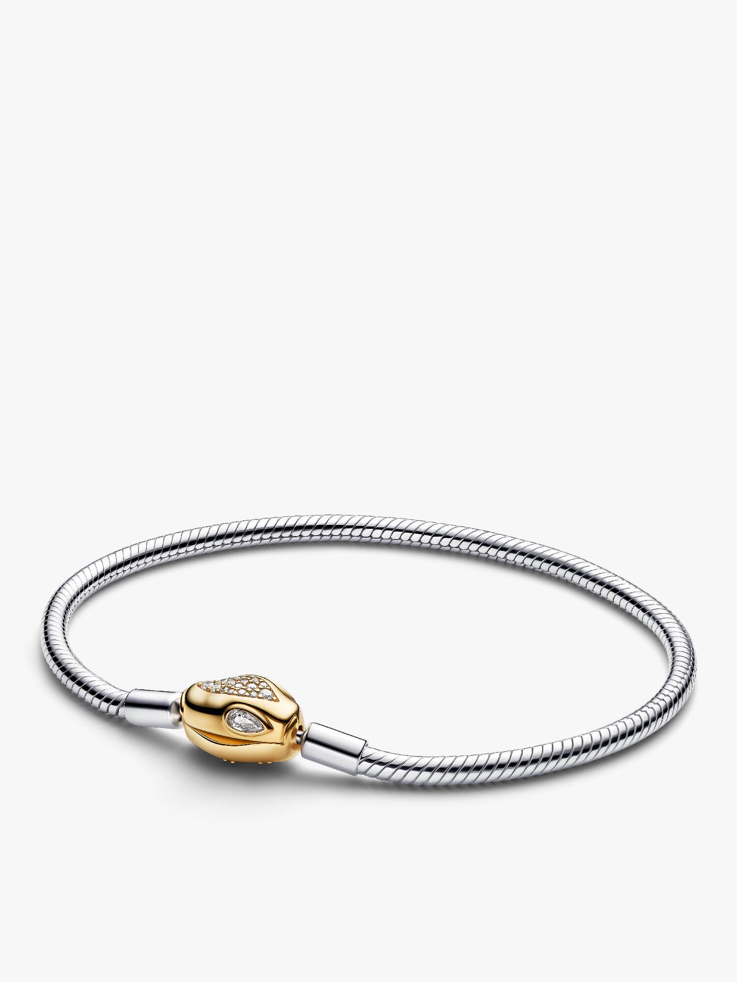 Kedjearmband med ormspänne