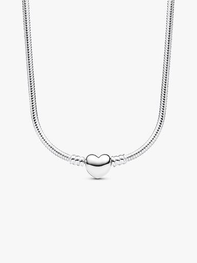 Pandora Moments halsband med hjärtformat lås