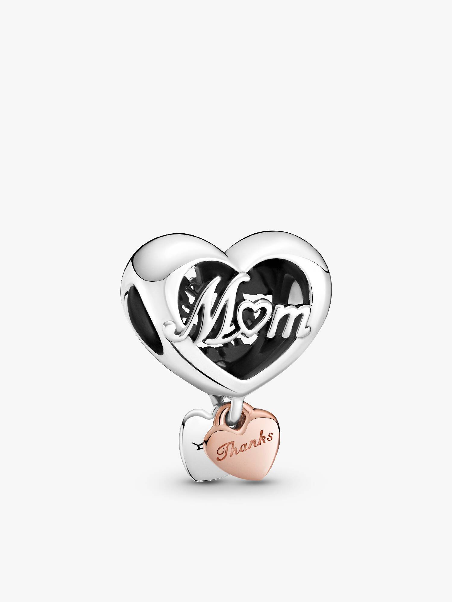 Thank You Mum, hjärtformad Berlock