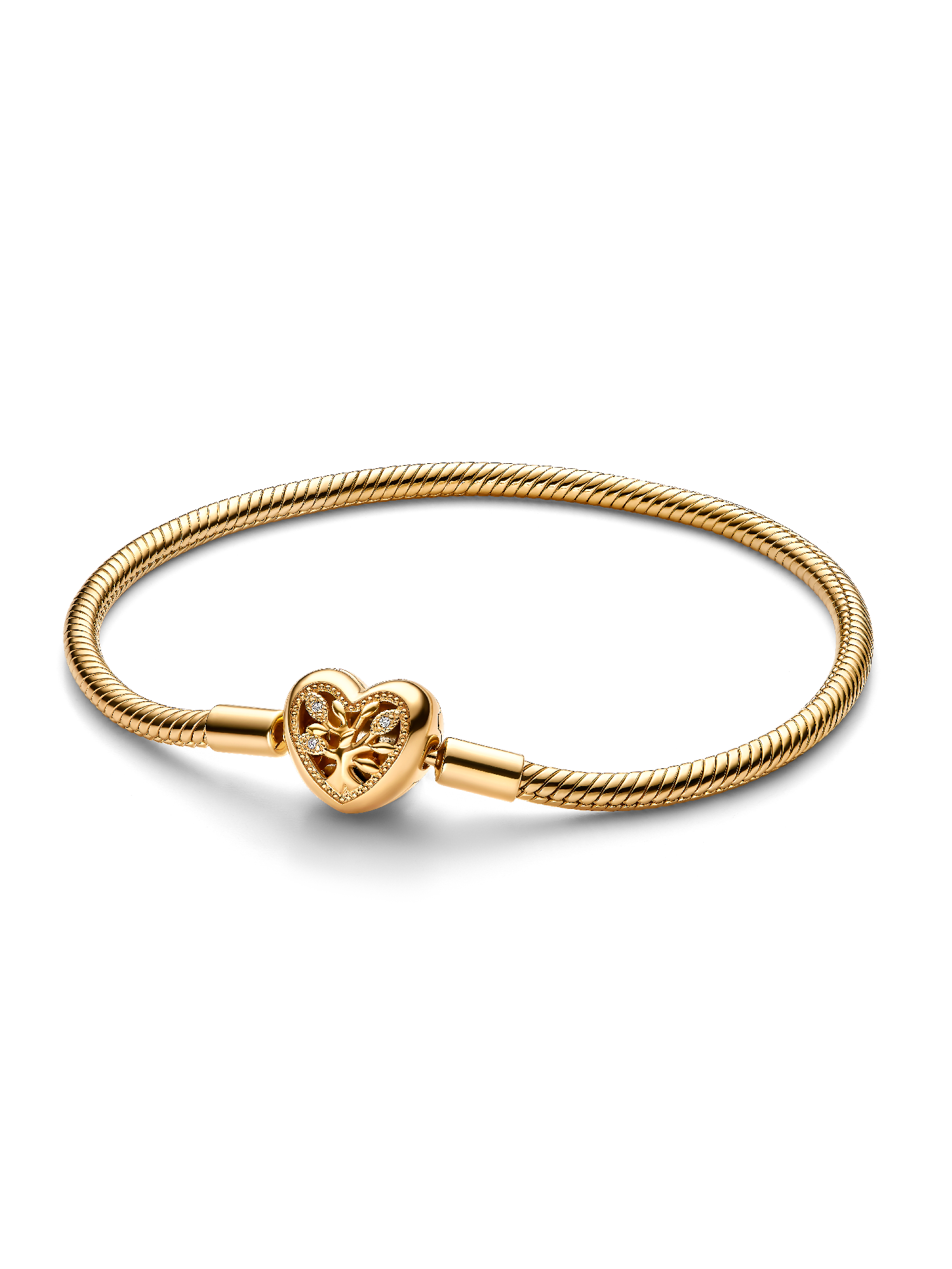 Pandora Moments ormkedjearmband med hjärtlås