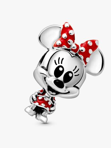 Disney Mimmi Pigg Prickig Klänning & Rosett Berlock