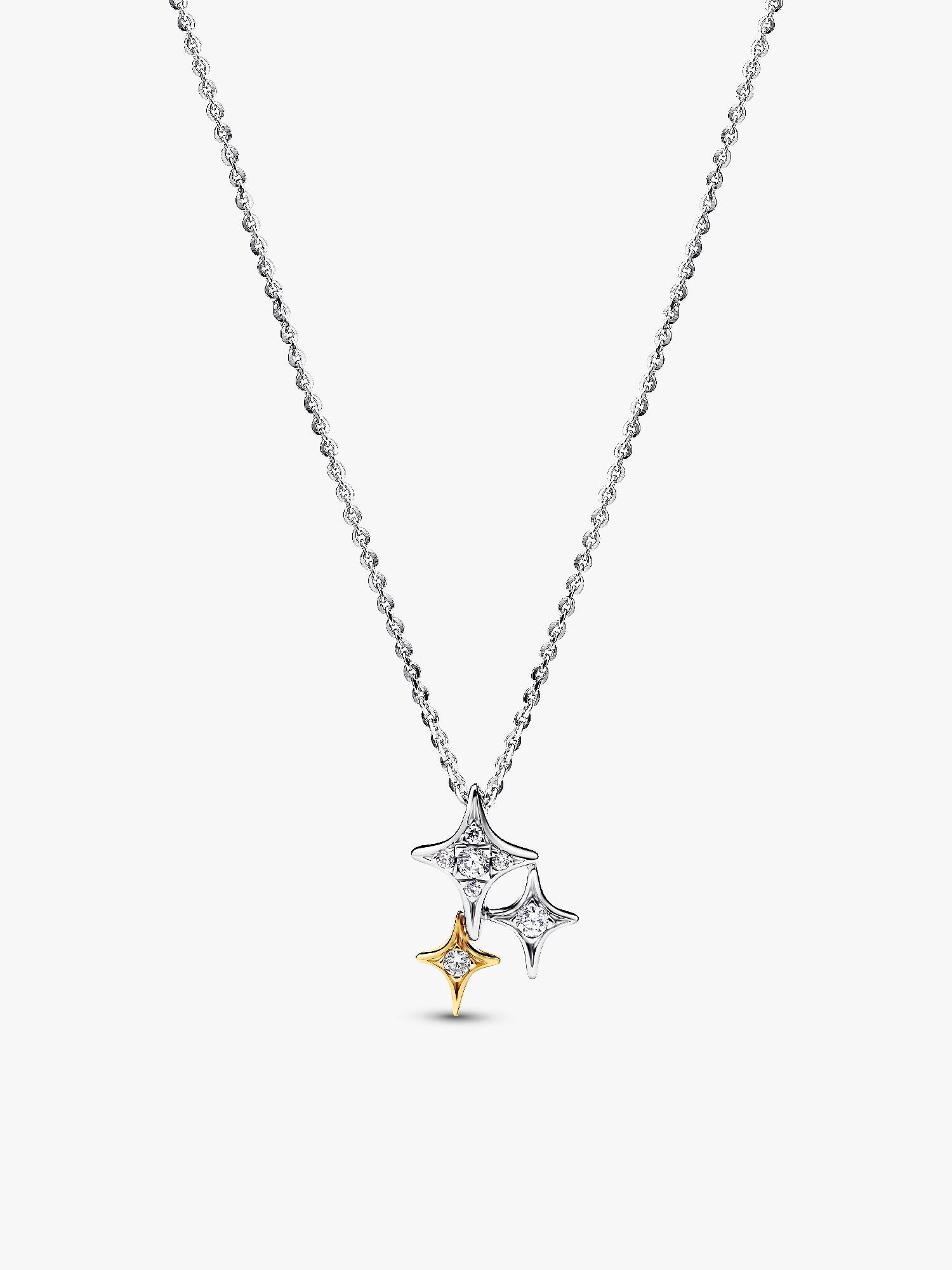 Halsband med tre stjärnformade hängen
