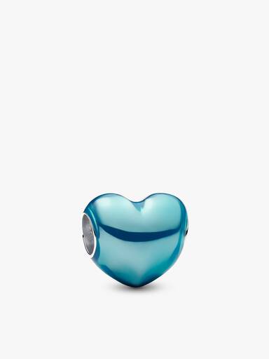Smyckesset med sköldpaddshjärta- och clipcharm armband