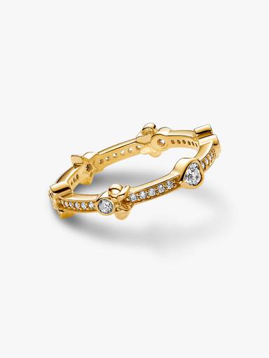 Disney Musse och Mimmi Pigg, glittrande ring