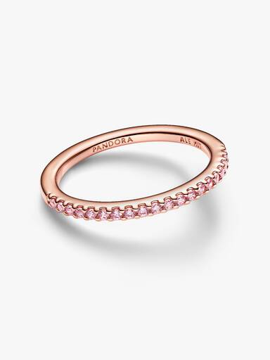 Bandring med glittrande stenar