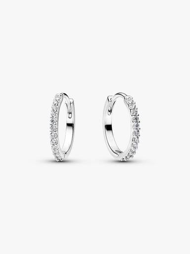Glittrade, vågformade hoops