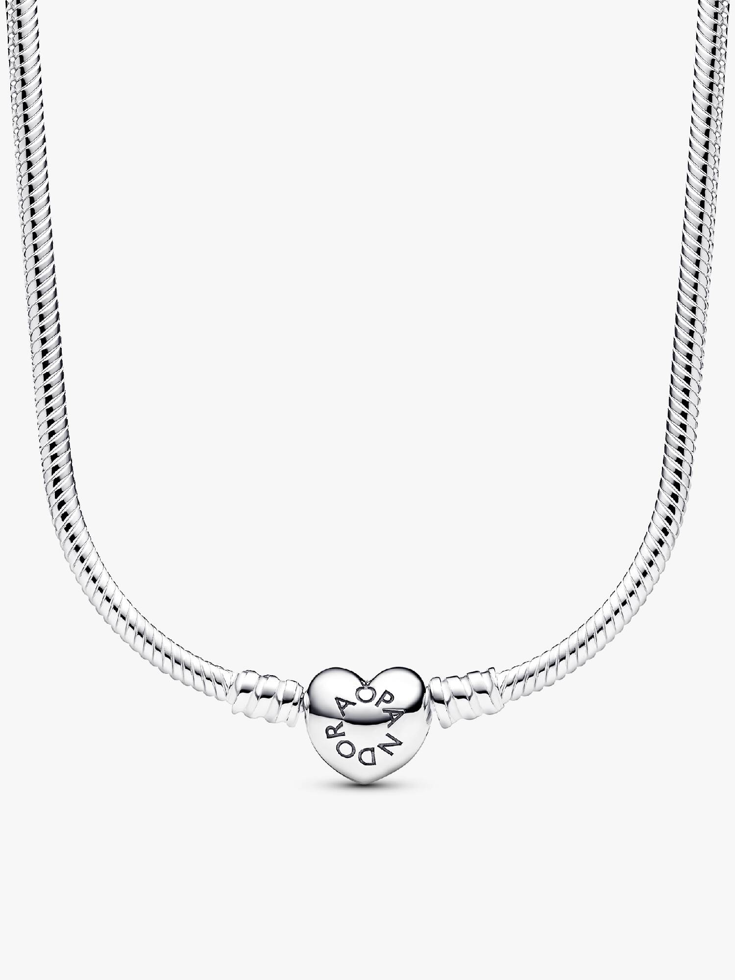 Pandora Moments halsband med hjärtformat lås