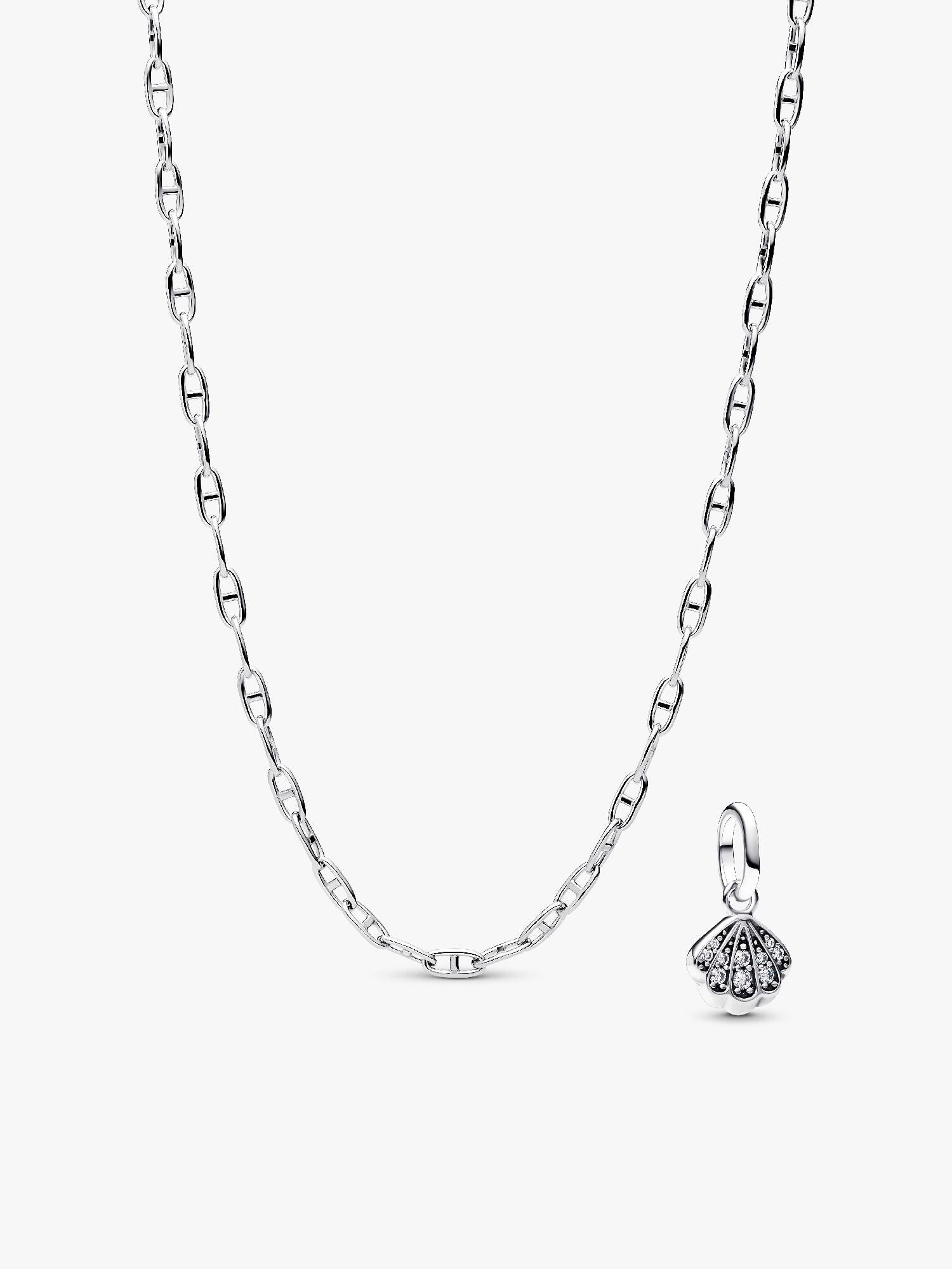 Litet Snäckskal Halsband & Berlock Smyckeset