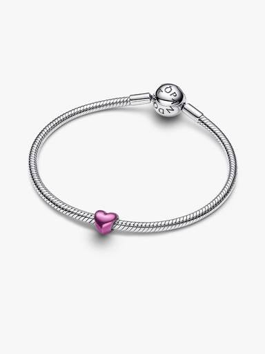 Miniberlock rosa hjärta