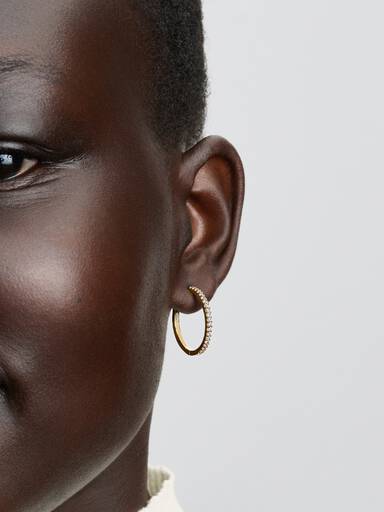 Glittrande hoops