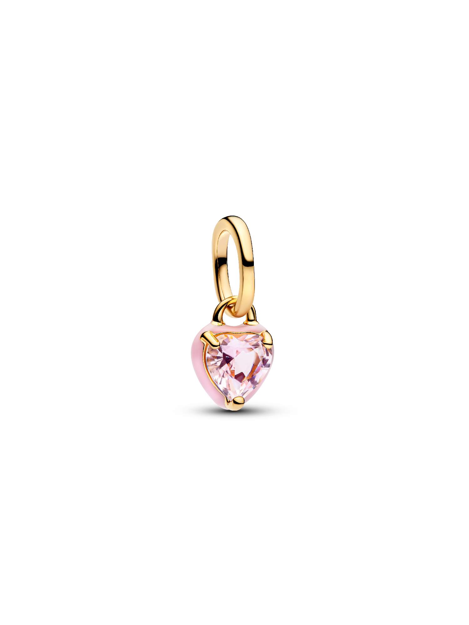 Minihängberlock rosa chakrahjärta